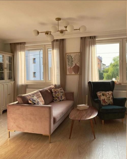 Интерьер загородного дома в натуральных оттенках. 07