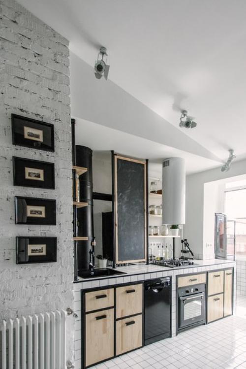 Мансарда архитектора в Москве от Buro5! 04