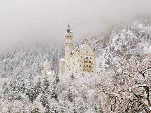 Замок нойшванштайн (Neuschwanstein Castle). 01 Замок нойшванштайн (Neuschwanstein Castle). 01