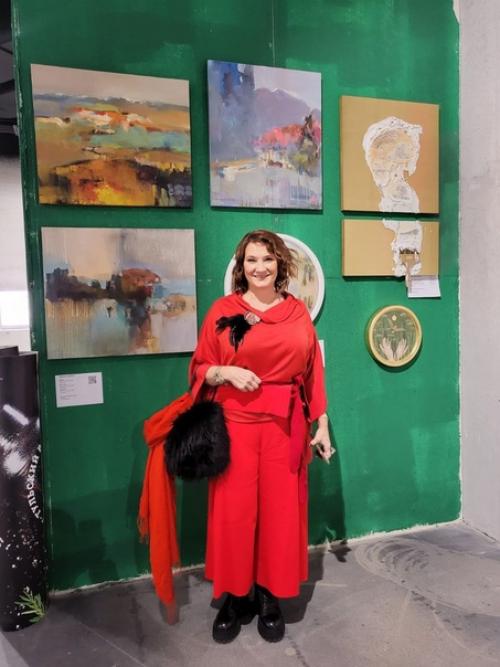 В мире искусства. Вчера с успехом прошел круглый стол с моим участием в пространстве Зодиак зил арт на тему искусство в интерьере. 03