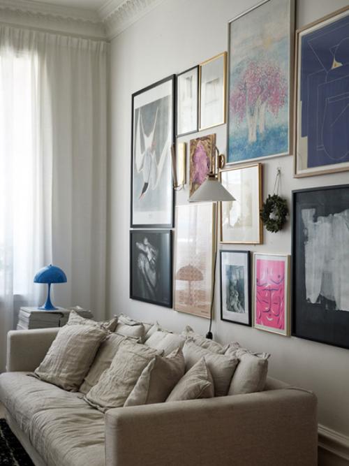 Альбом номер 3. интерьер этой квартиры в красивом 100-летнем здании в Стокгольме получился довольно интересным и ярким. 02