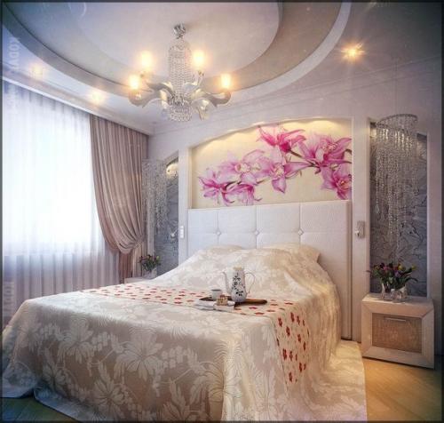 Интерьер спальни - как не убить романтику. 08