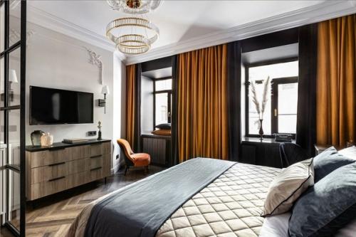 Очень красивая маленькая квартира в старом фонде. 04