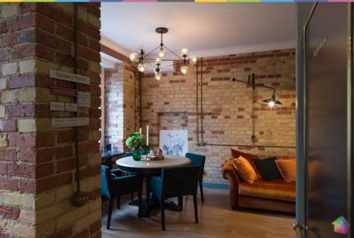 Квартира в индустриальном стиле с балконом в ванной комнате ч. 1. 04