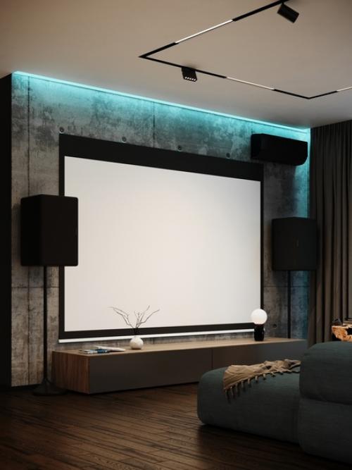 ЖК Ривер Парк, дизайн кухни - гостиной и коридора. 03