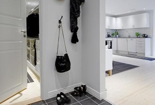 Студия в скандинавском стиле площадью 48 кв. 01