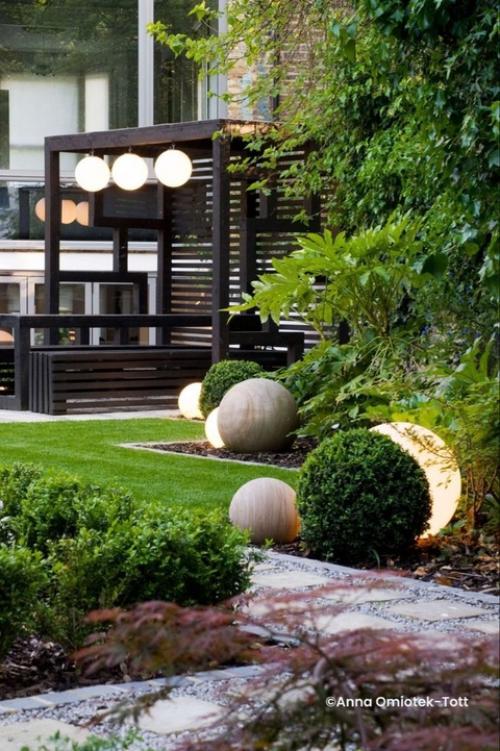 Стиль модерн в ландшафтном дизайне - это гармоничное сочетание элегантности, функциональности и художественного подхода к организации пространства. 05