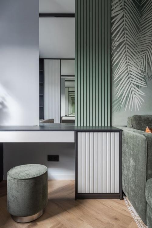 Три в одном: спальня - гостиная - рабочее место. 02