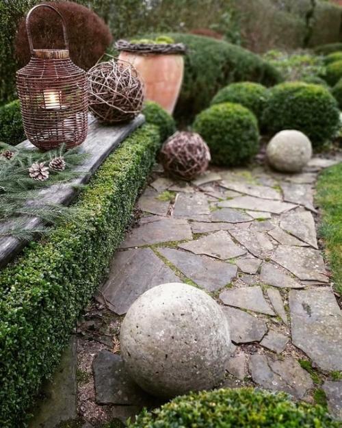 Стиль модерн в ландшафтном дизайне - это гармоничное сочетание элегантности, функциональности и художественного подхода к организации пространства. 04