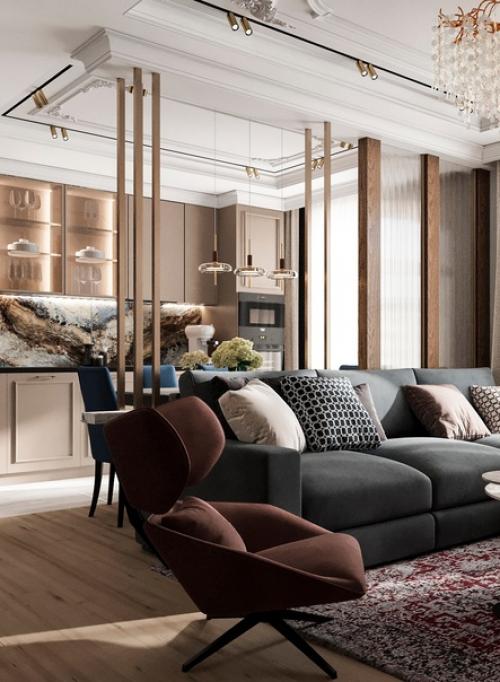 Кухня - гостиная 29 кв. 01