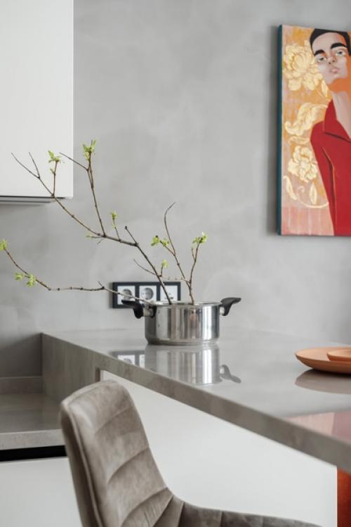 Интерьер однокомнатной квартиры 44 кв. 02