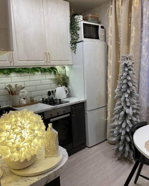 Новогодняя сказка в кухне. 01