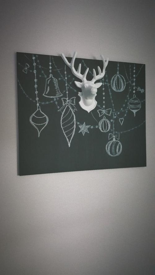 Мой новогодний интерьер своими руками. 07