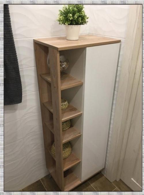 Красивое оформление ванной комнаты. 03