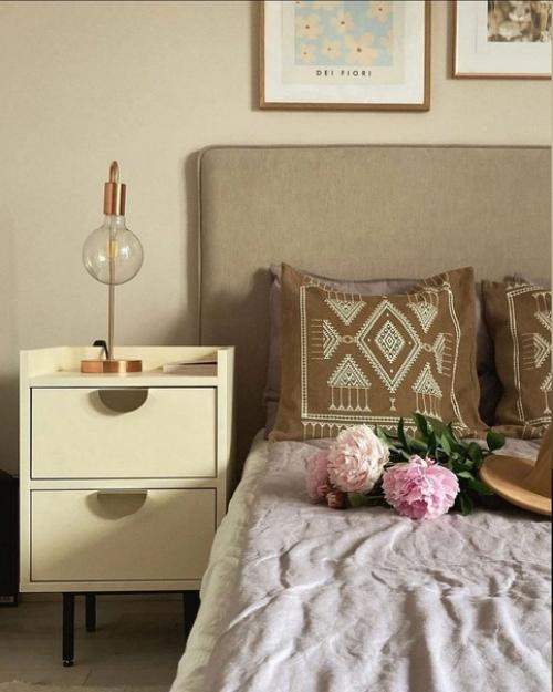 Интерьер загородного дома в натуральных оттенках. 04