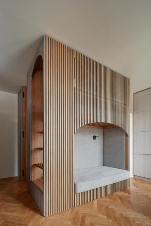 Оригинальный интерьер квартиры 36, 3 кв. 04