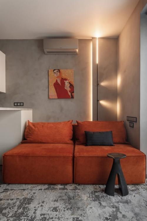 Интерьер однокомнатной квартиры 44 кв. 04