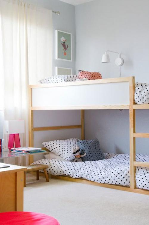 Детские в скандинавском стиле - это идеальный вариант комнаты для малыша. 03