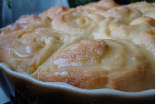 Ароматно - воздушные апельсиновые булочки. 05