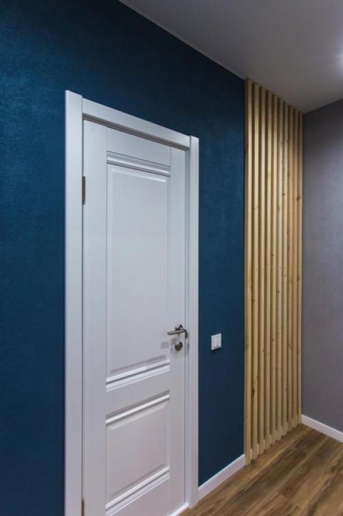 Интерьер квартиры в темной цветовой гамме. 07