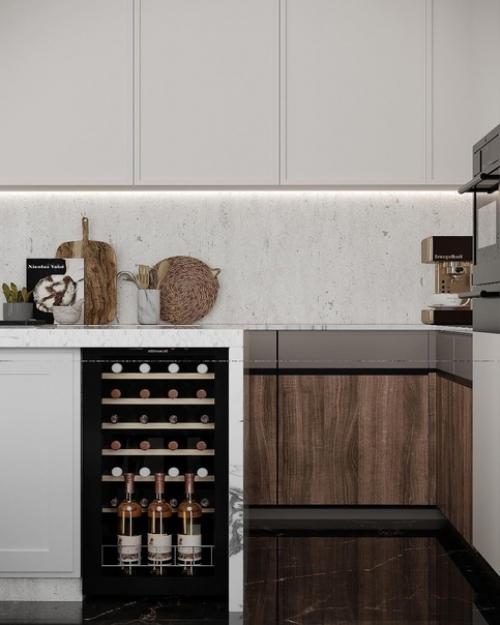 Интерьер кухни - гостиной от Анастасии риз Areese. 04