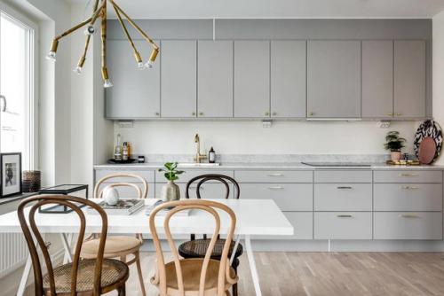 Часть 2. трёхкомнатная квартира в серой гамме в Стокгольме. 06