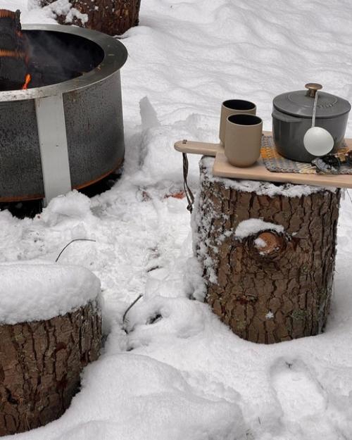 Частичка шикарного деревянного финского дома, расположенного в лесу с прекрасными видами и уютной атмосферой! 03
