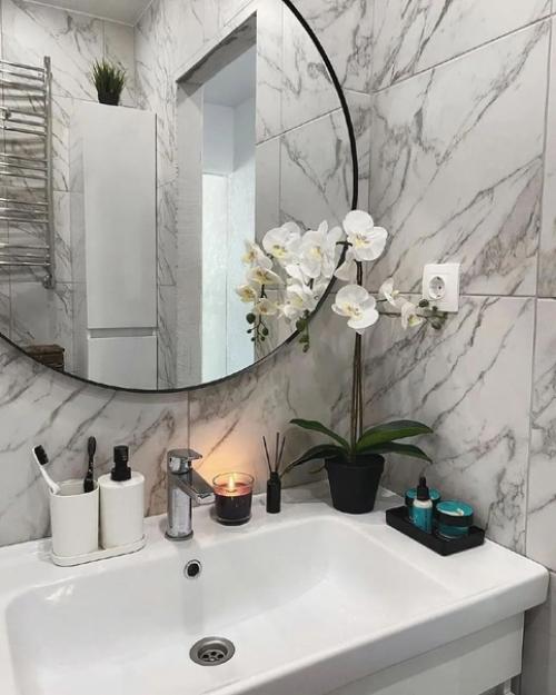 Просто сказочная квартира с новогодним декором. 09