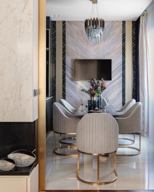 Кадры реализованной кухни - гостиной от студии дизайна Interer Architects. 04