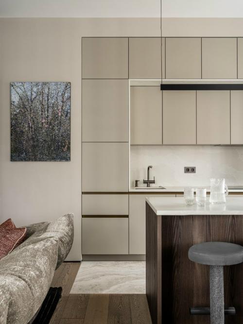 Реализованный интерьер квартиры на минской в Москве. 01