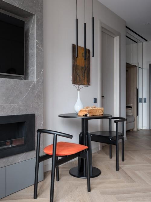 Интерьер однокомнатной квартиры 36, 3 кв. 08