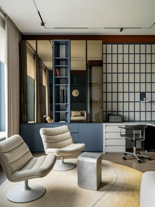 Реализованный интерьер квартиры на минской в Москве. 02