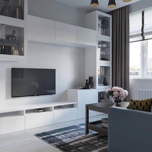 Акварельно - голубой цвет - один из самых модных цветов в интерьере 2021 года. 05