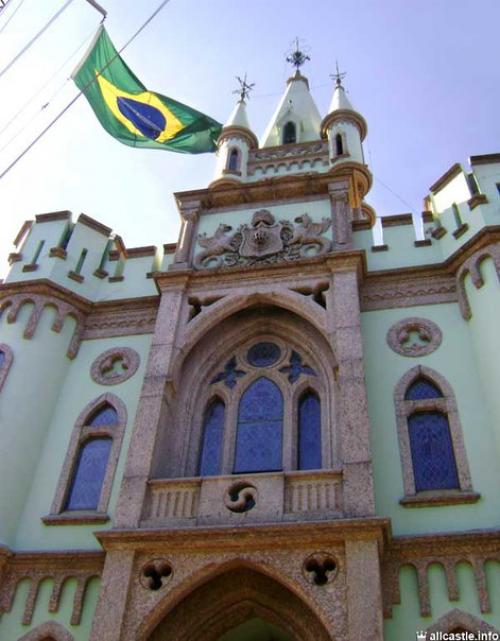 Замок илха - фисхал в Бразилии, Рио-де-жанейро, замок XIX в. 03