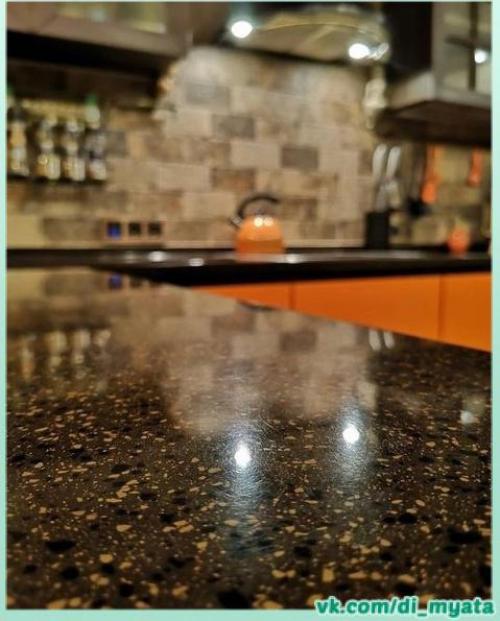 Интересный интерьер кухни. 03