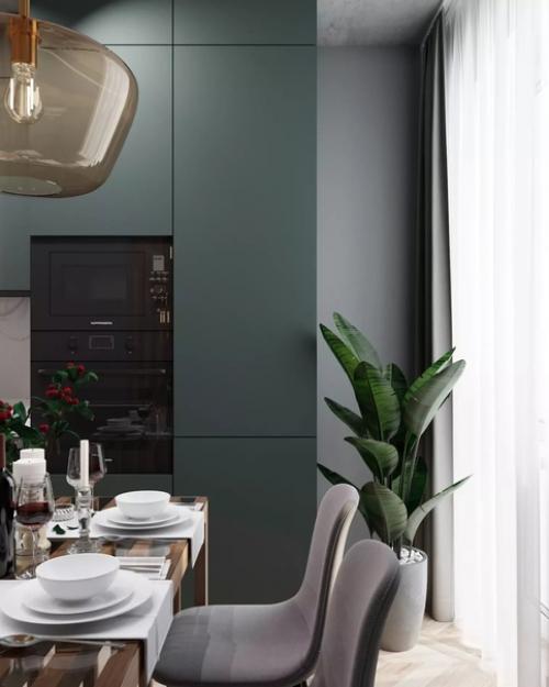 Лаконичный кухонный гарнитур. 02