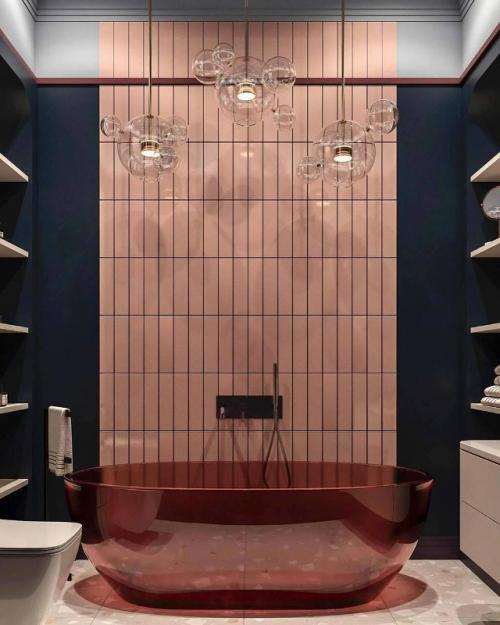 Яркая ванная с характером. 03