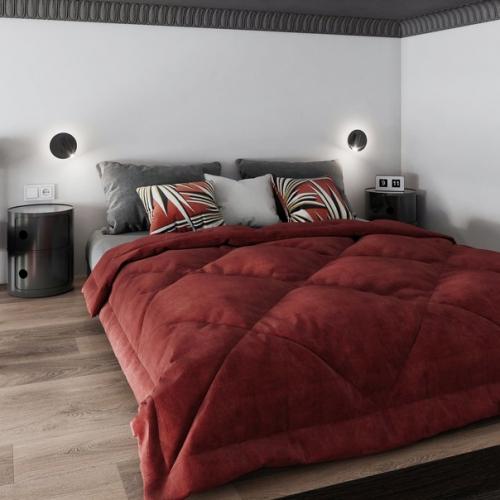 Современный, контрастный интерьер двухуровневой квартиры - студии площадью всего 21 кв. 04