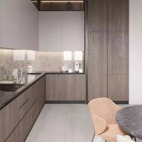 Интерьер кухни - гостиной, площадью 26 кв. 07