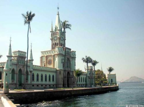 Замок илха - фисхал в Бразилии, Рио-де-жанейро, замок XIX в. 02