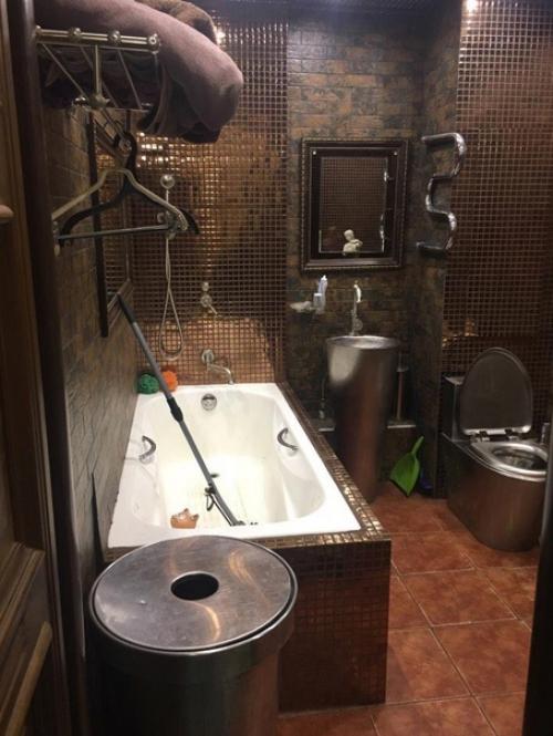 Процесс преображения ванной комнаты. 07