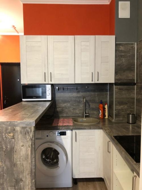 Бюджетный ремонт.  Квартира - студия 23 кв. 04