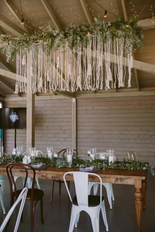 Макраме в интерьере ресторанов. 08