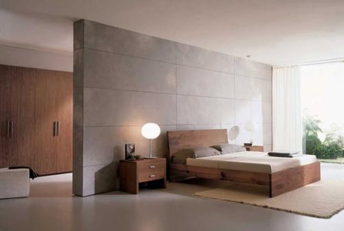 Интерьер спальни в стиле минимализм. 03