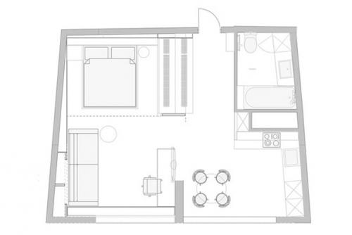 Небольшая квартира в Одессе. 09
