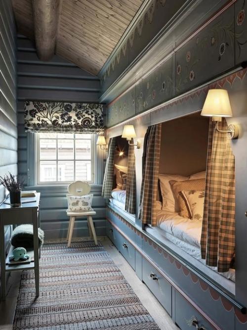 Вековое шале на шведском горнолыжном курорте оре. 05