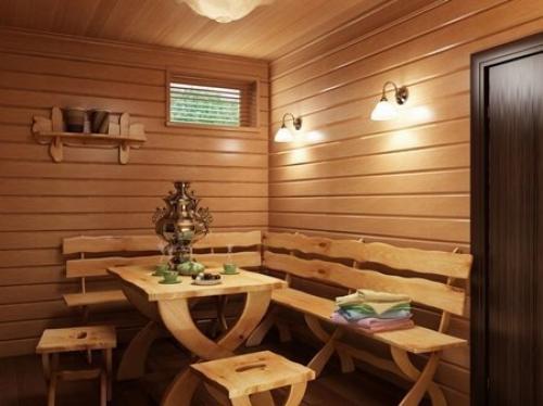 Внутренняя отделка бани своими руками. 01