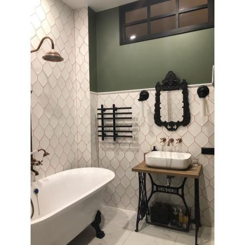 Детали очень красивого и необычного интерьера Сталинки в Москве. 05