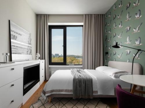 Интерьер маленькой квартиры - студии 23 кв. 08