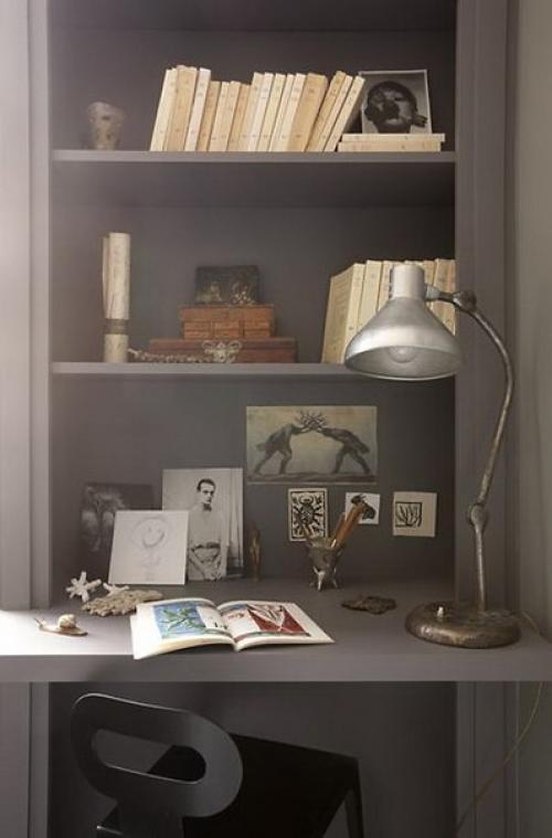 18-Метровая квартира - студия в бывшем парижском отеле досталась хозяйке в наследство от двоюродной тёти. 04